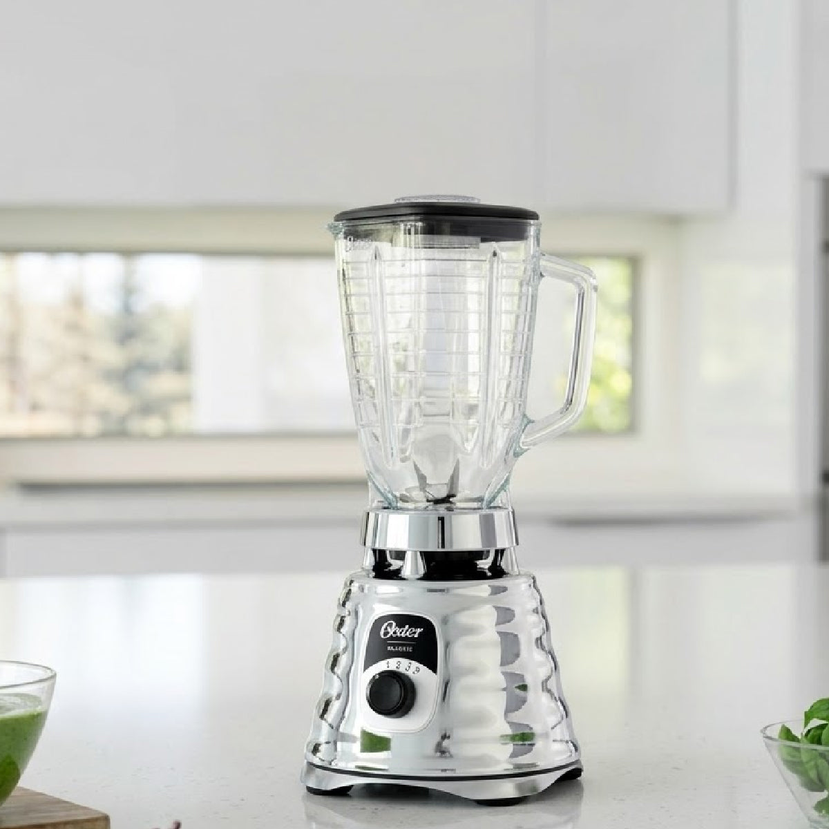 Licuadora 3 Velocidades Vaso Vidrio Clásica Cromo Oster BLST4655 (2114081)