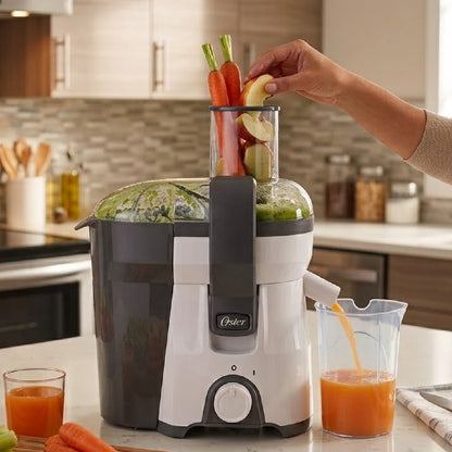 Extractor De Jugo Negro Con Blanco Oster Fpstje316w-013