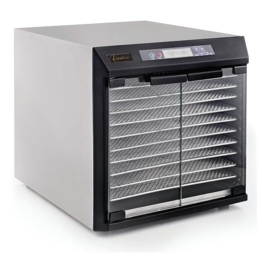 Deshidratador 10 Charolas en Acero Inoxidable Comercial con Panel Digital Excalibur EXC10EL