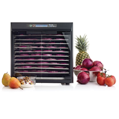 Deshidratador 10 Charolas en Acero Inoxidable Comercial con Panel Digital Excalibur EXC10EL
