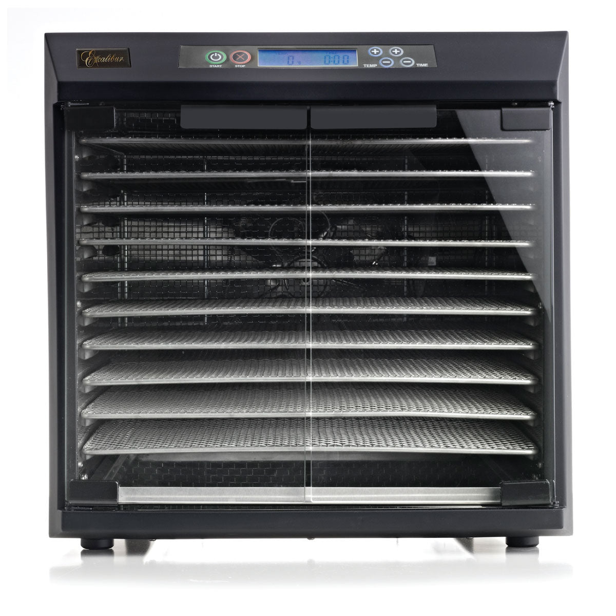 Deshidratador 10 Charolas en Acero Inoxidable Comercial con Panel Digital Excalibur EXC10EL