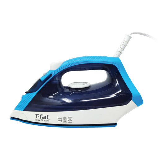 Plancha De Vapor Cerámica Easy Steam Azul T Fal Fv1940x0