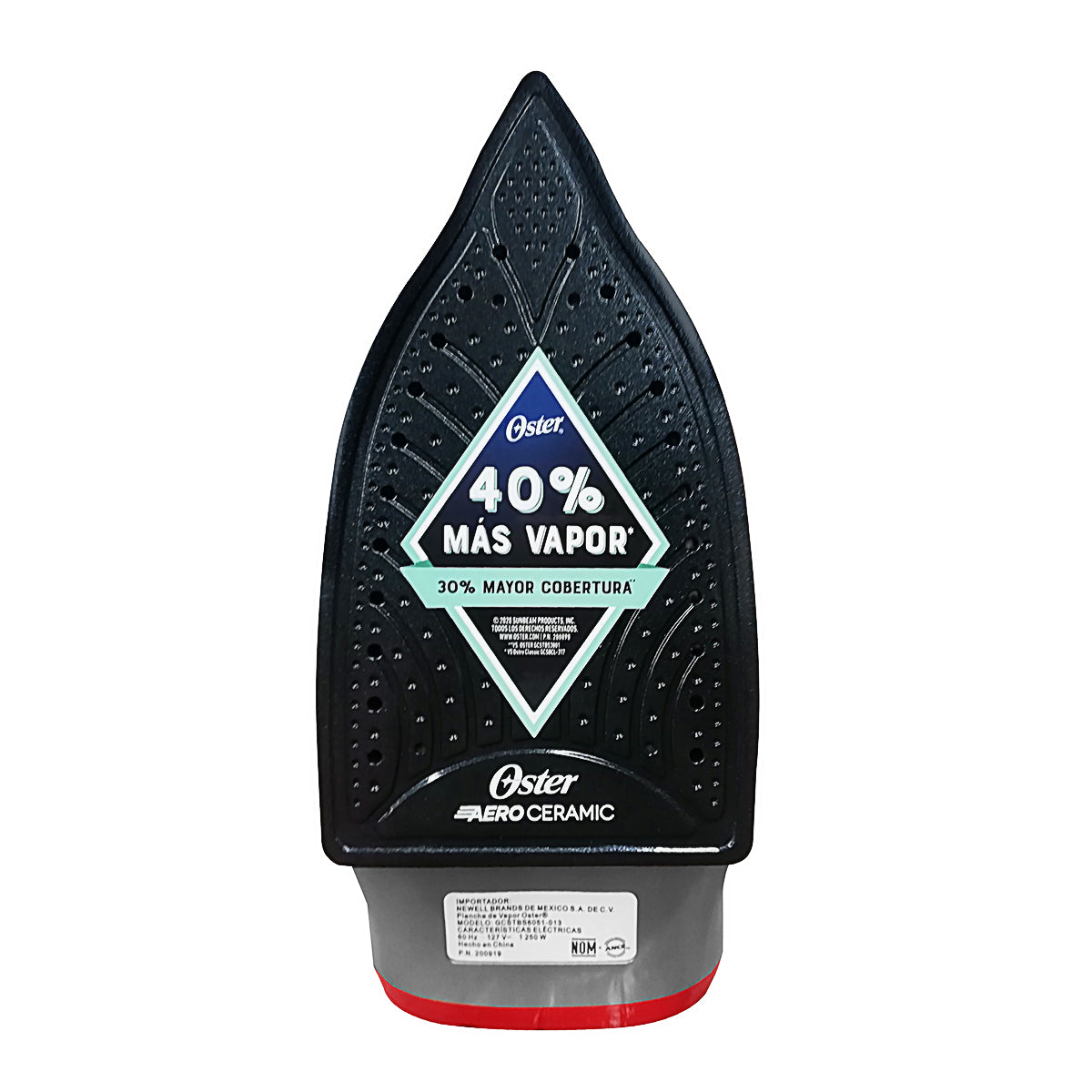 Plancha de Vapor Suela Cerámica Roja Oster GCSTBS6051