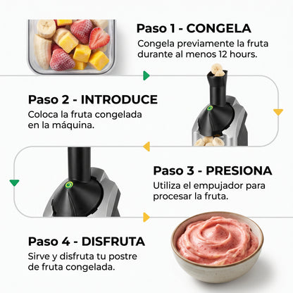 Máquina Procesadora para Helados Naturales con Fruta Congelada Yonanas Clásico 882636