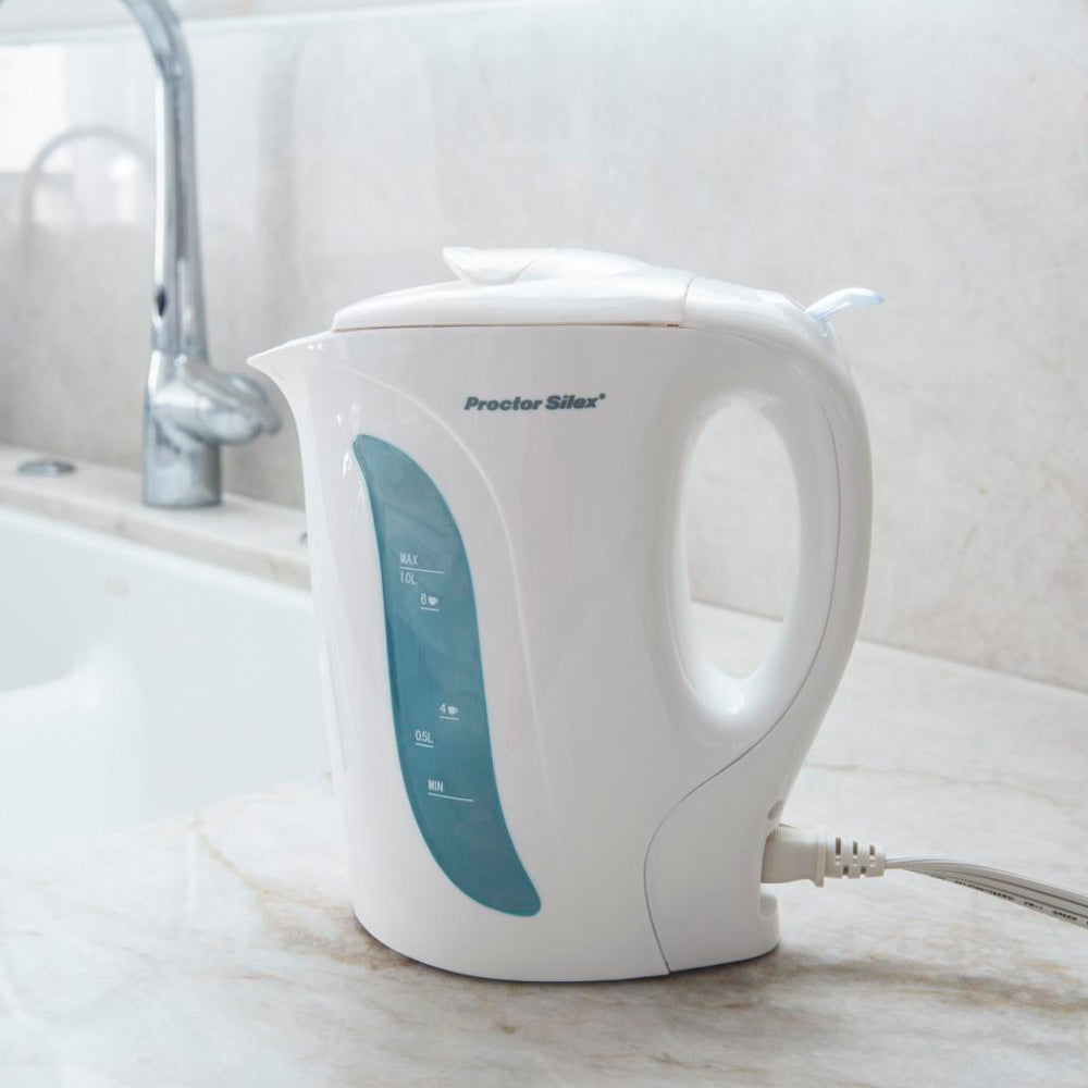 Hervidor De Agua Eléctrico 1 L Blanco Proctor Silex K2070y