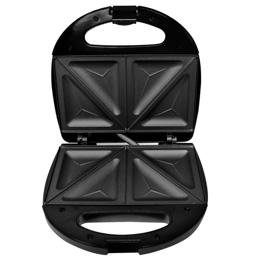 Sandwichera  2 Rebanadas Negra Decakila KUEC046B
