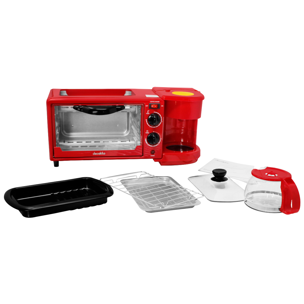 Multifuncion Horno, Parrilla Y Tostador Decakila Kuev003r