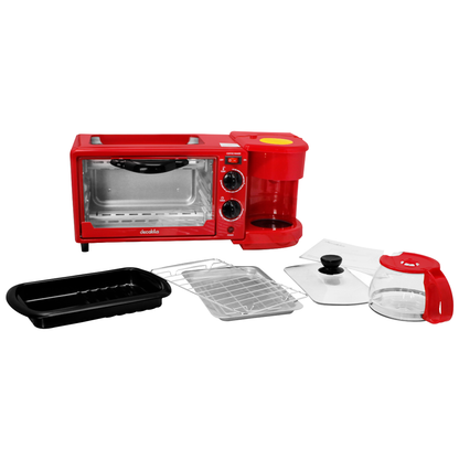 Multifuncion Horno, Parrilla Y Tostador Decakila Kuev003r