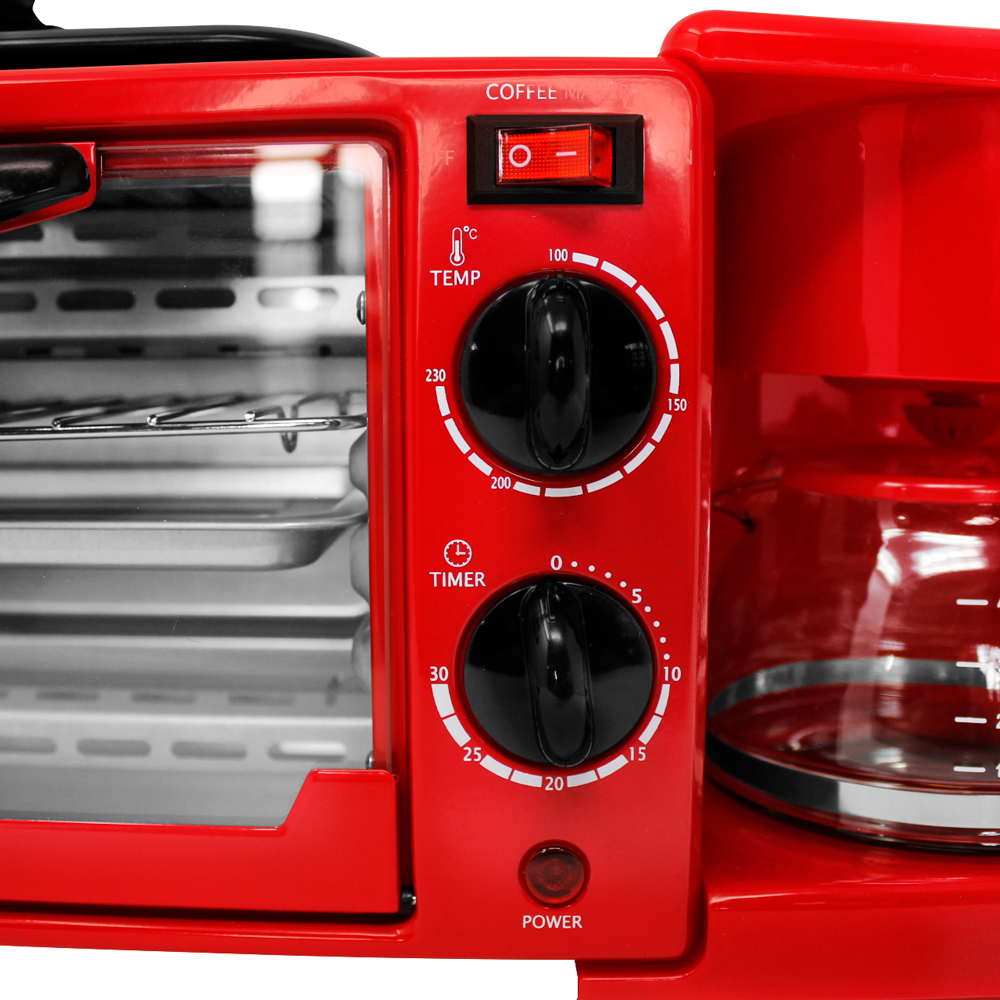 Multifuncion Horno, Parrilla Y Tostador Decakila Kuev003r