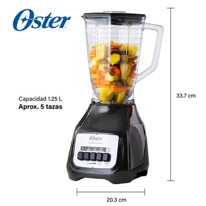 Licuadora 2 Velocidades + 2 Pulso Vaso de Plastico Negro Oster BLSTKAP-BPB-013 (2110247)