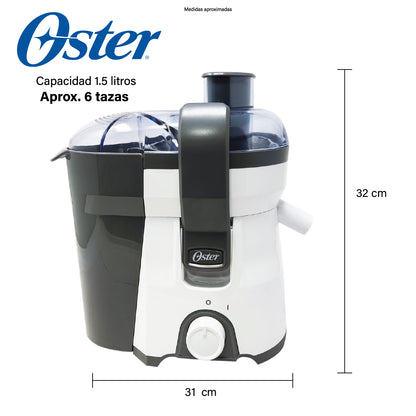 Extractor De Jugo Negro Con Blanco Oster Fpstje316w-013