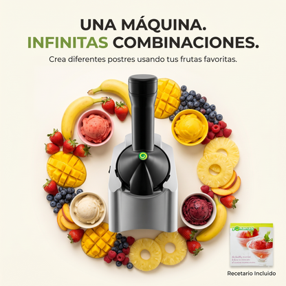 Máquina Procesadora para Helados Naturales con Fruta Congelada Yonanas Clásico 882636