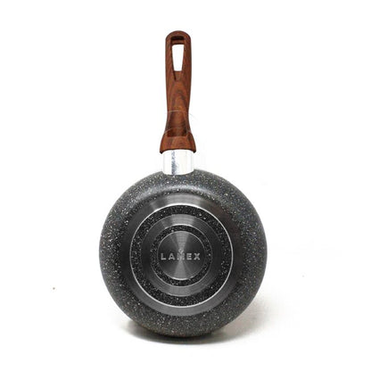Sartén 18 cm Antiadherente Stone 360° Mango Tipo Madera Lamex 6644-6