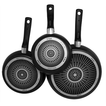 Juego de 3 Sartenes 20/24/30 cm Hard Titanium+ T-Fal C3829082
