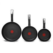 Juego de 3 Sartenes 20/24/30 cm Hard Titanium+ T-Fal C3829082