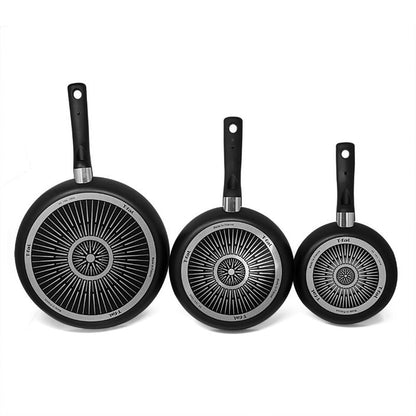 Juego de 3 Sartenes 20/24/30 cm Hard Titanium+ T-Fal C3829082