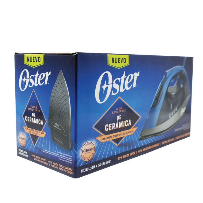Plancha de vapor Oster® con suela de cerámica GCSTBS6052