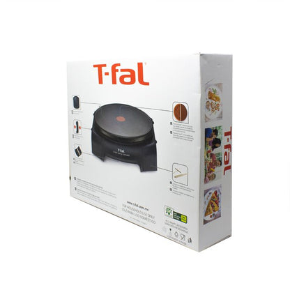 Crepera Eléctrica Crep-party Con Accesorios T-fal Py301072