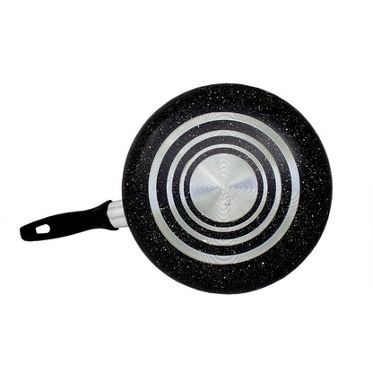 Batería de Cocina 16 Piezas Black Stone 360° Negro Lamex 6781-8