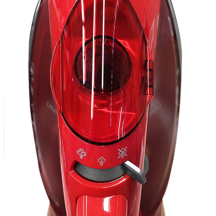 Plancha de vapor Oster® roja con suela de cerámica GCSTBS6051