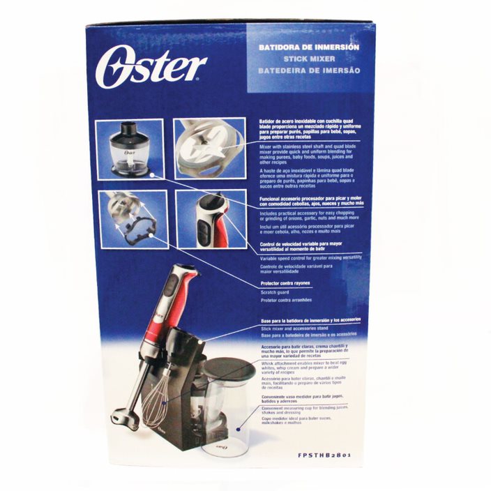 Stick mixer Oster® con accesorios FPSTHB2801