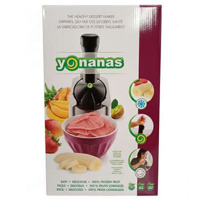 Procesador De Helados Naturales Con Fruta Congelada Yonanas Classic 902 (Caja de 2 Piezas)